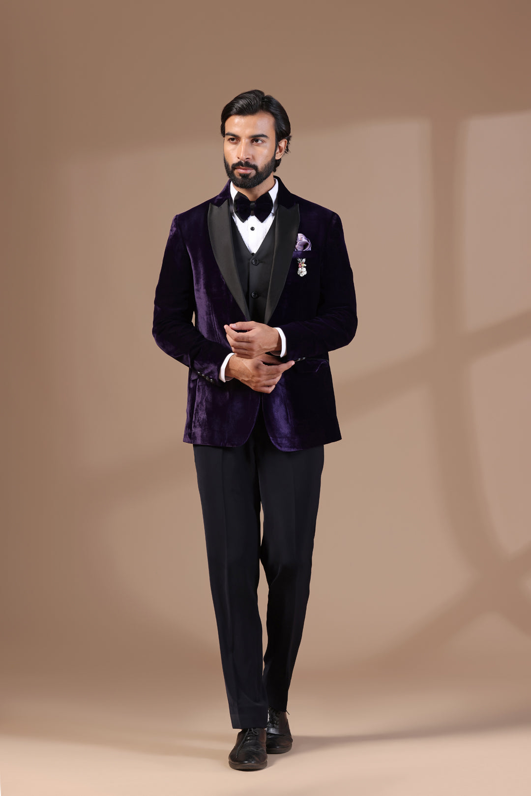 Midnight Raisin Tuxedo Suit