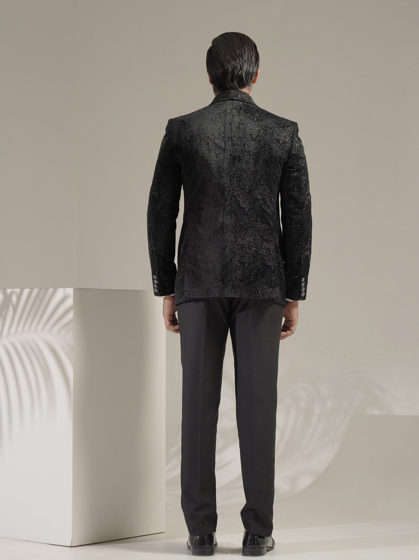 Gleaming Black Tuxedo