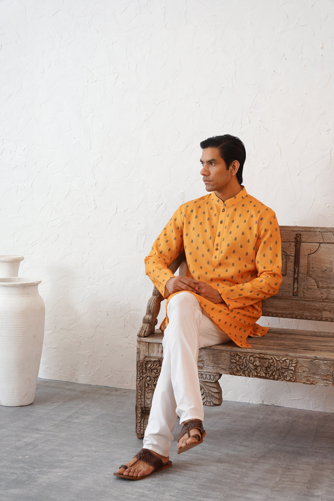 Amber Paisley Kurta Set