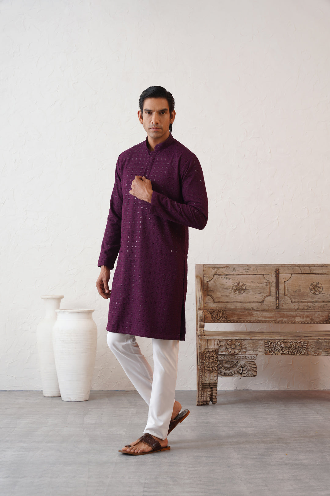 Jamuni Shimmer Kurta Set