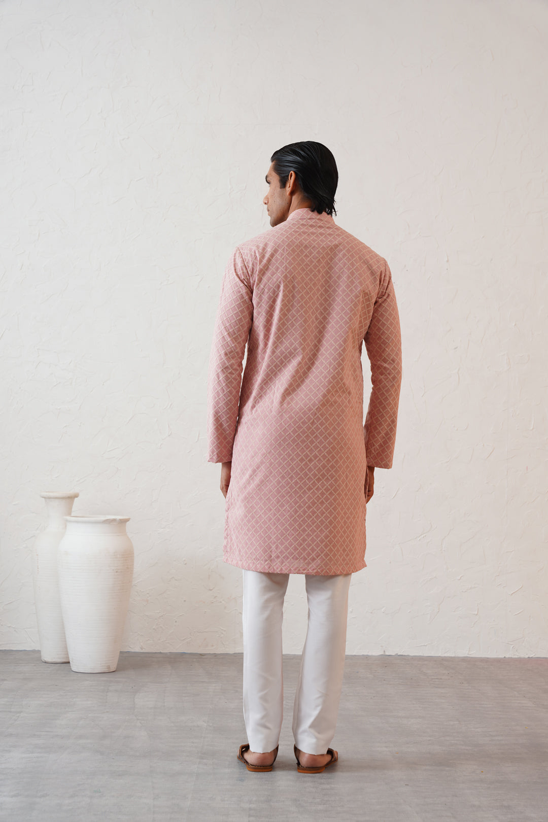 Pastel Pink Kurta Set