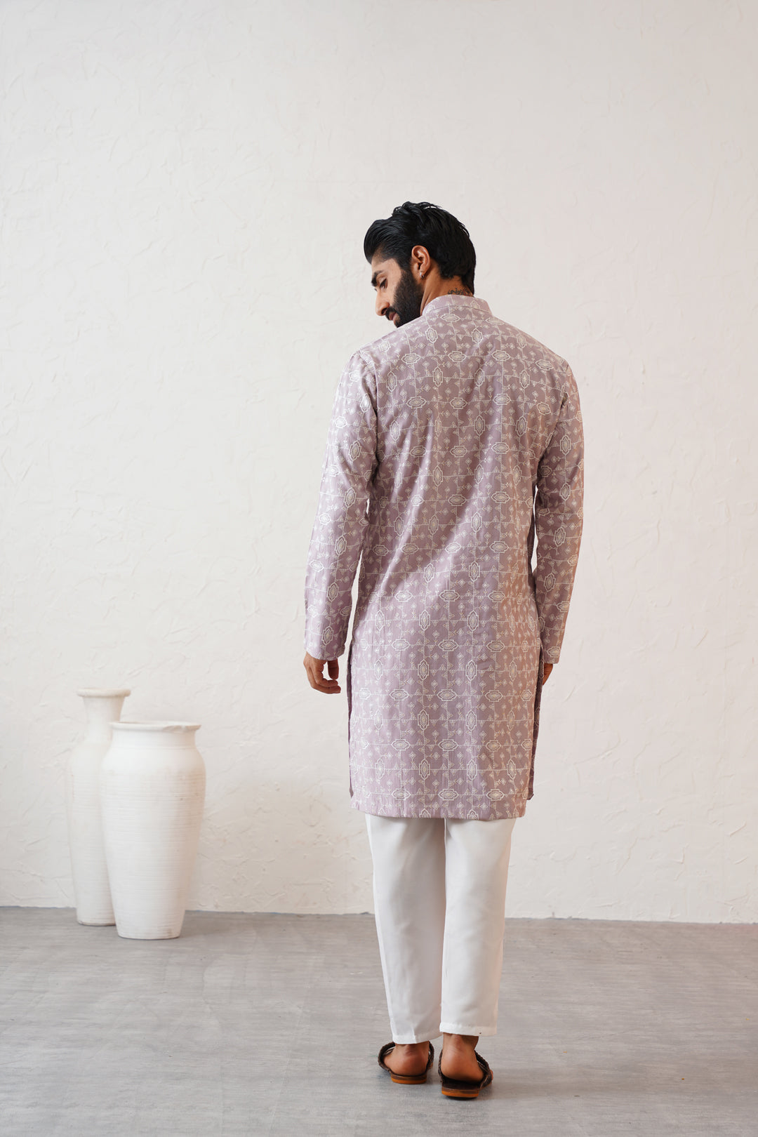 Opera Mauve Kurta Set