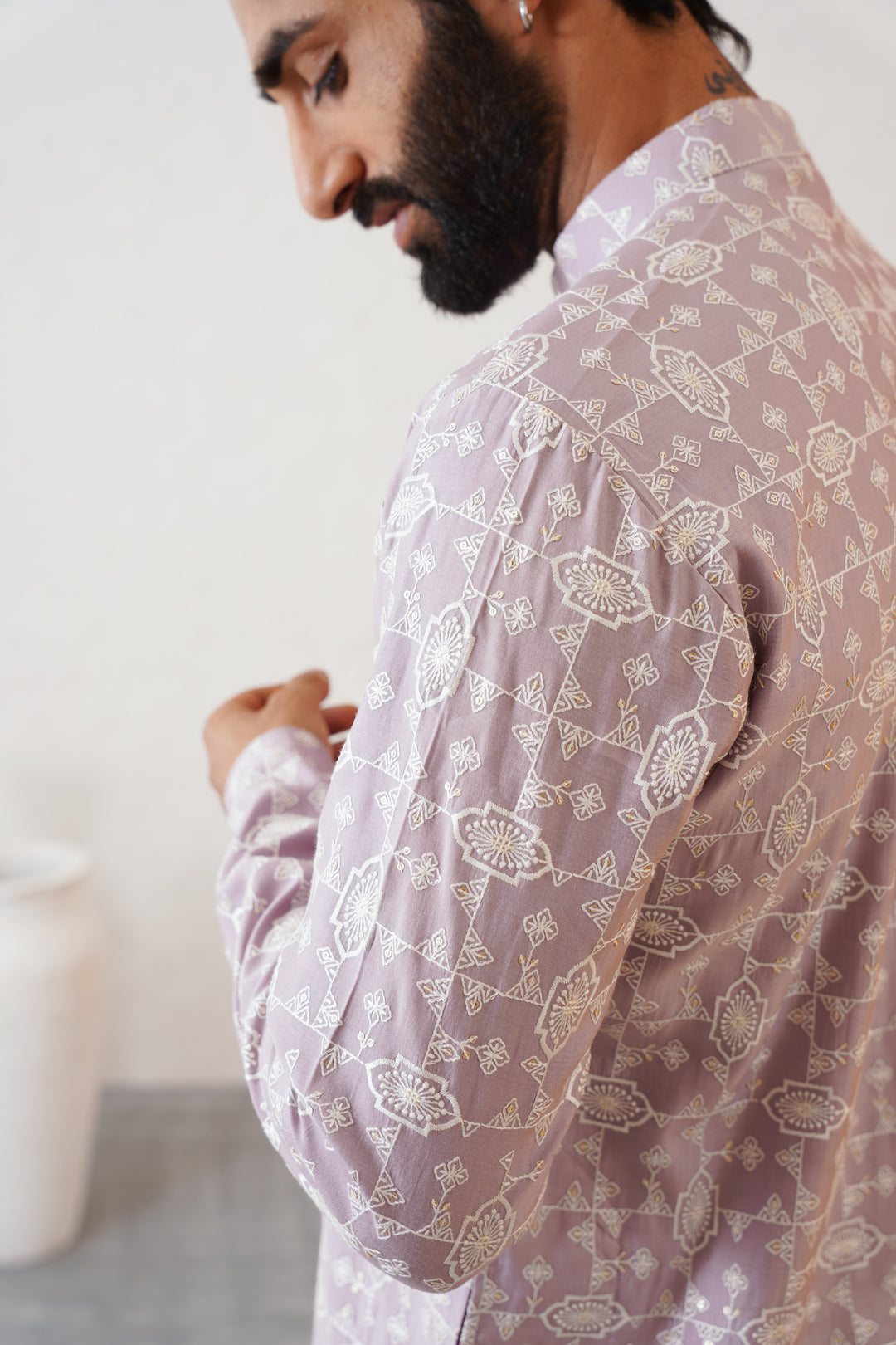 Opera Mauve Kurta Set