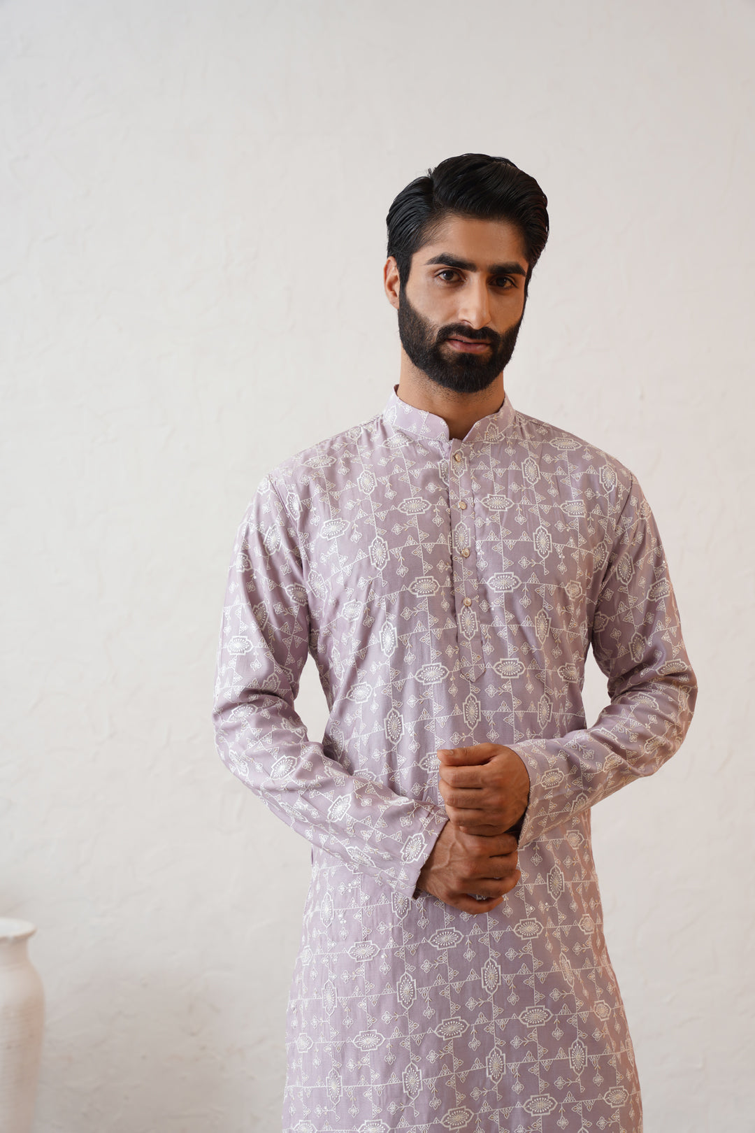Opera Mauve Kurta Set