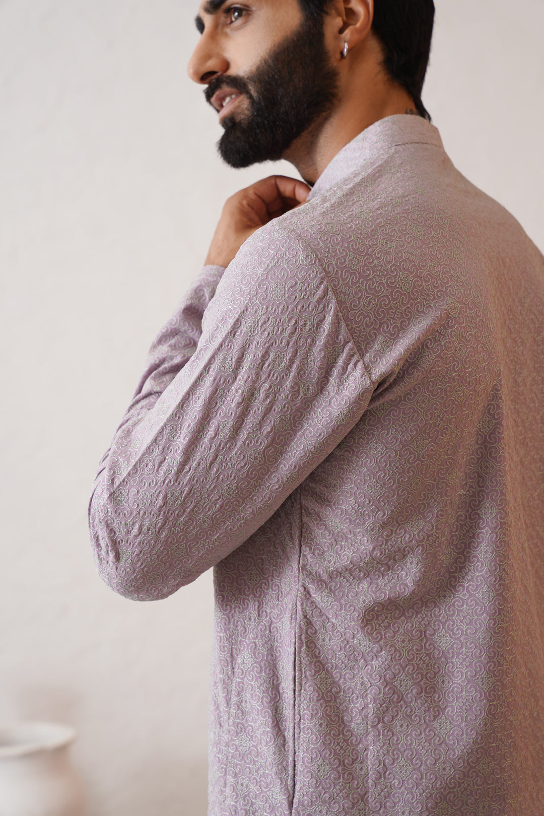 Pale Lavender Kurta Set