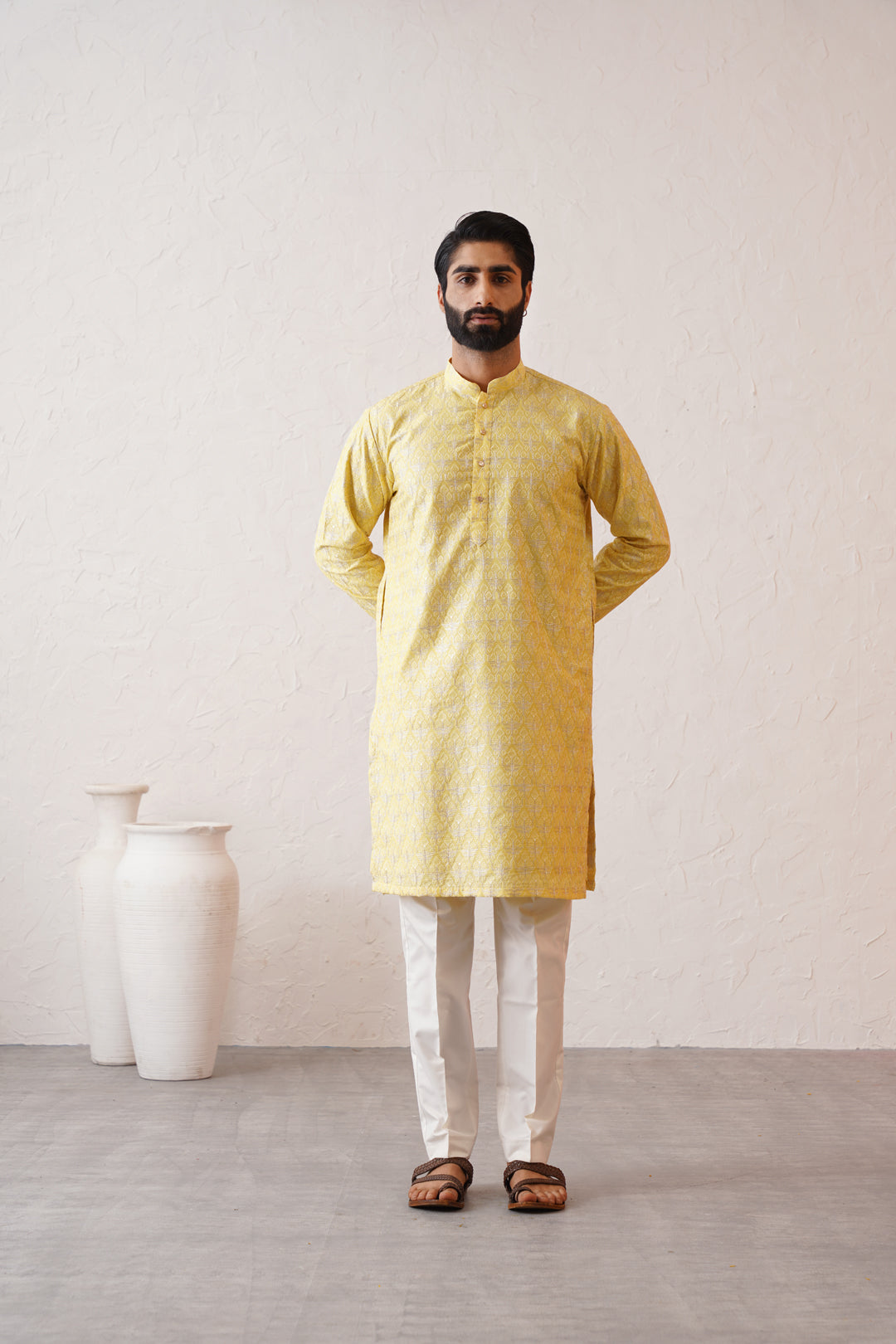 Sunny Silk Kurta Set