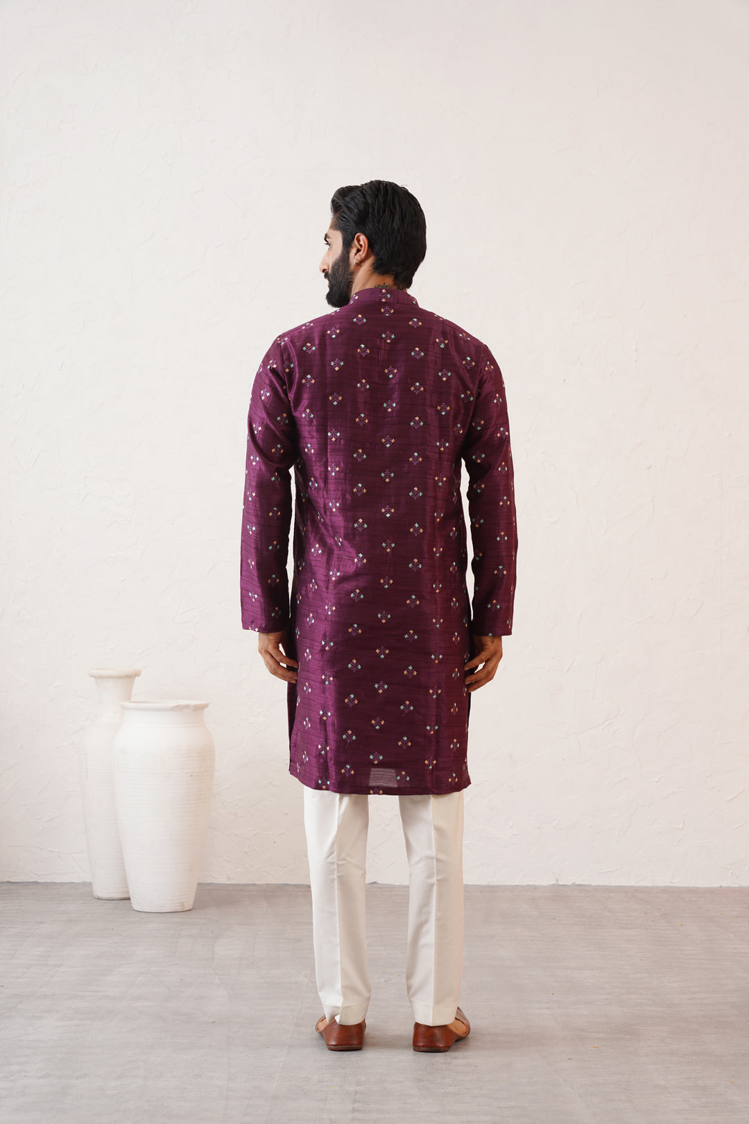 Shiraz Silk Kurta Set