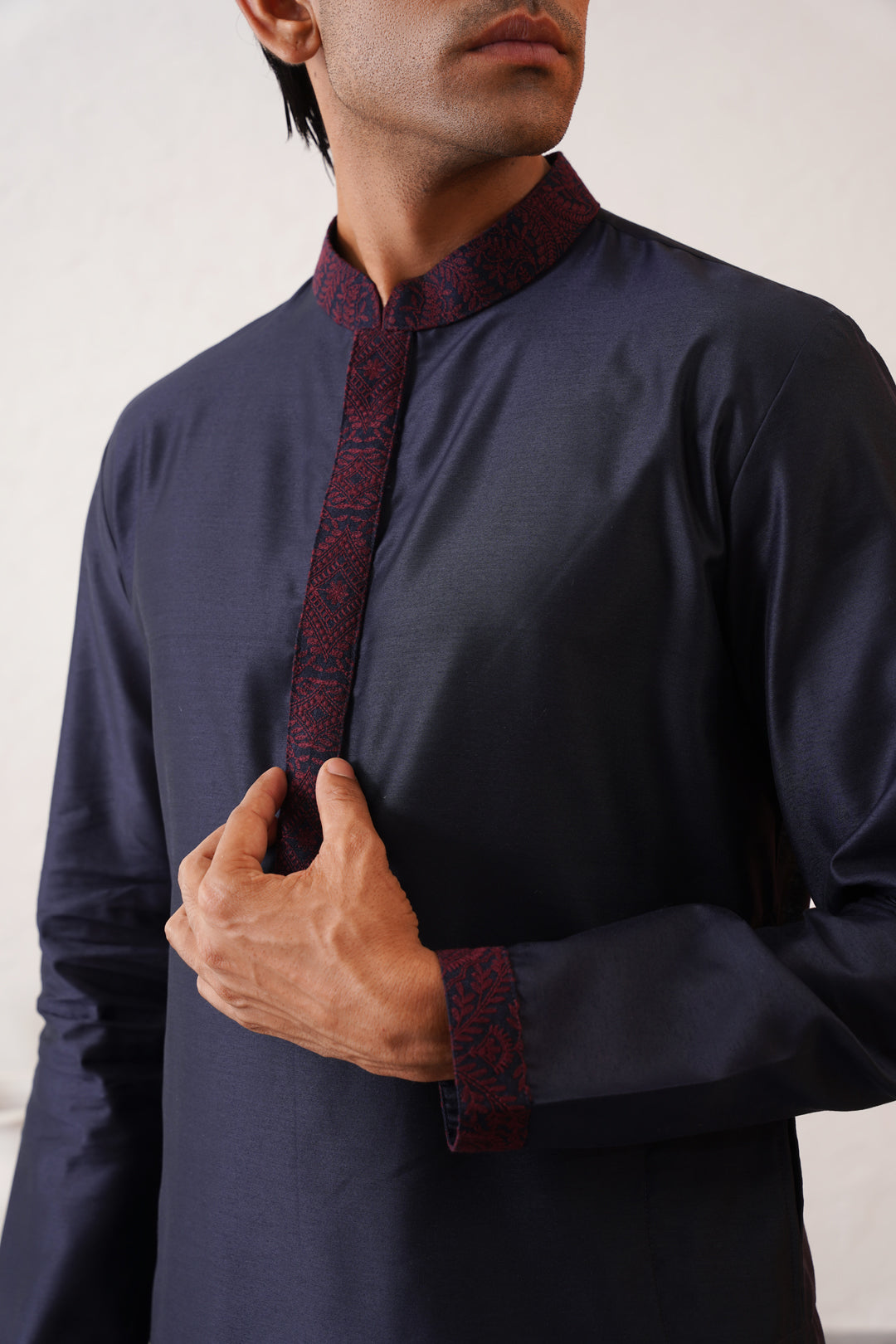 Kashmiri Navy Bundi Set