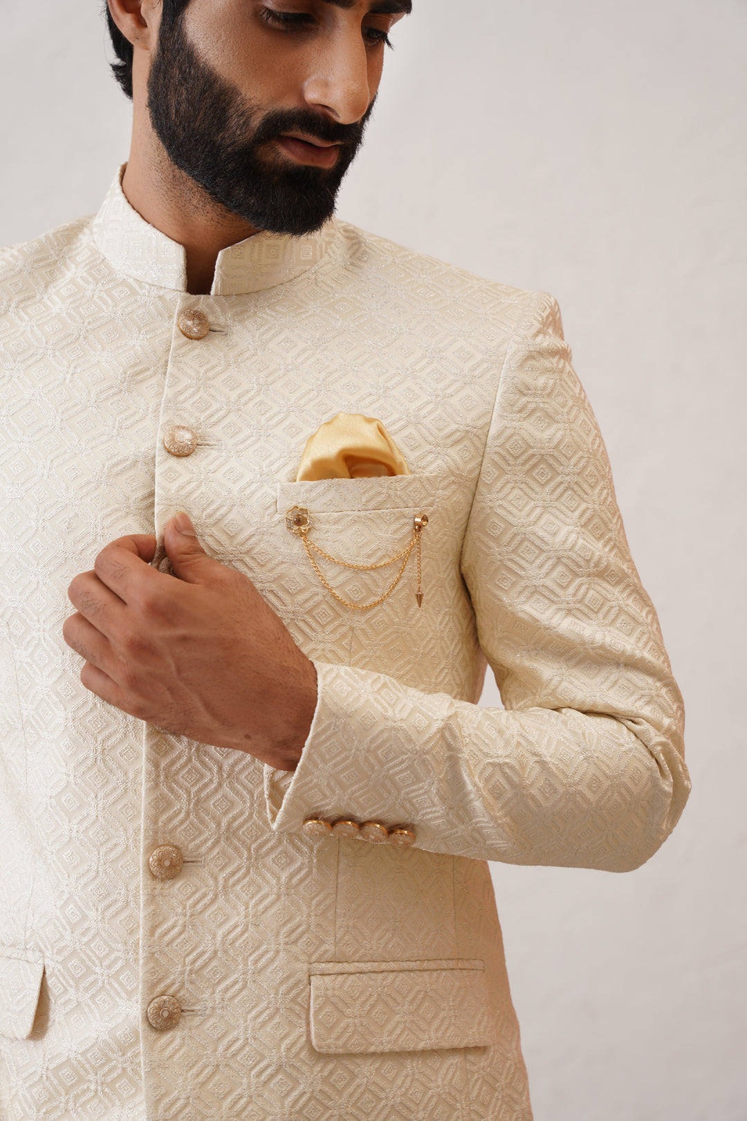 Royal Ivory Jodhpuri Set