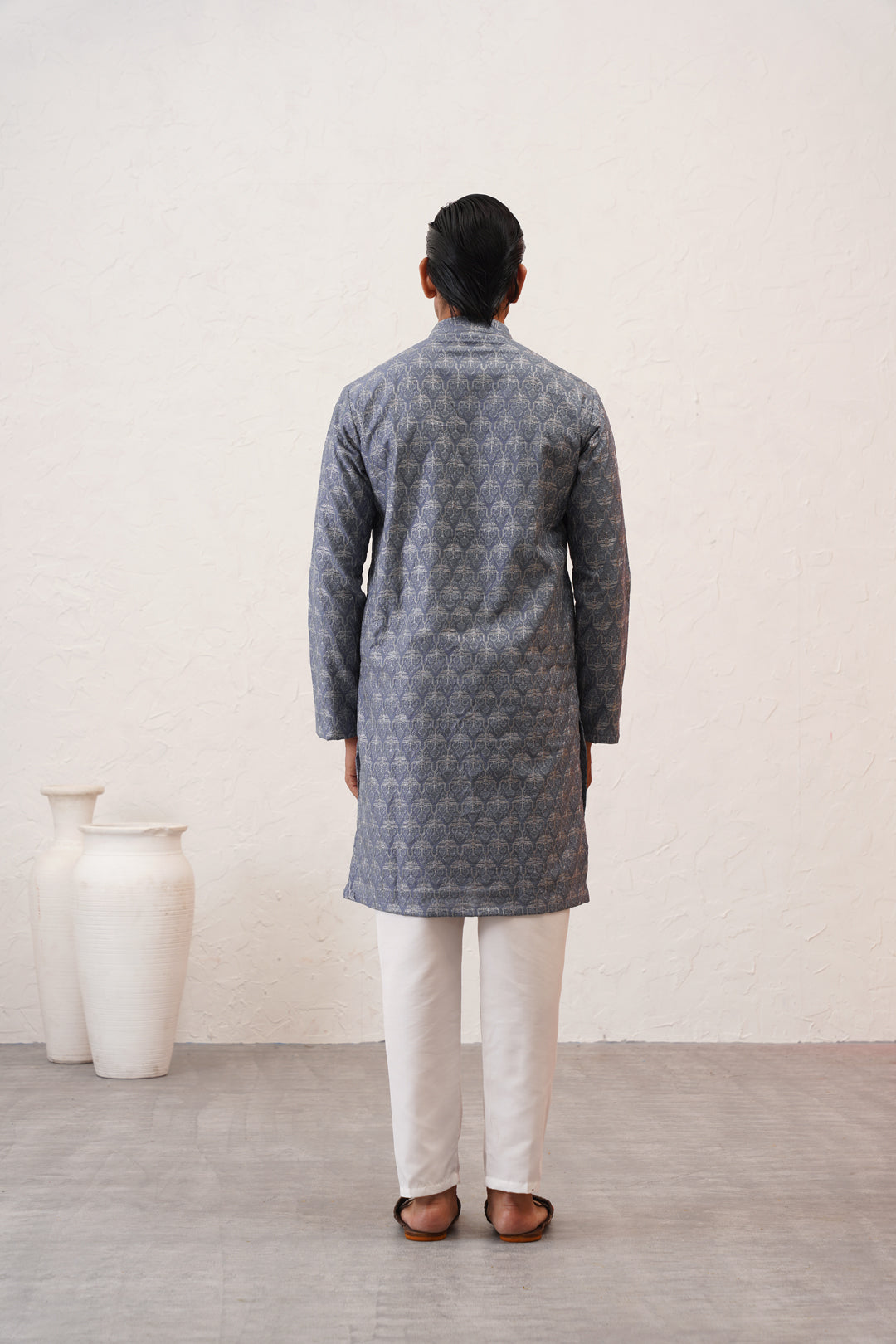Pebble Blue Kurta Set