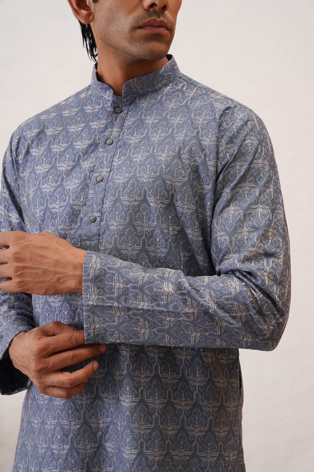 Pebble Blue Kurta Set