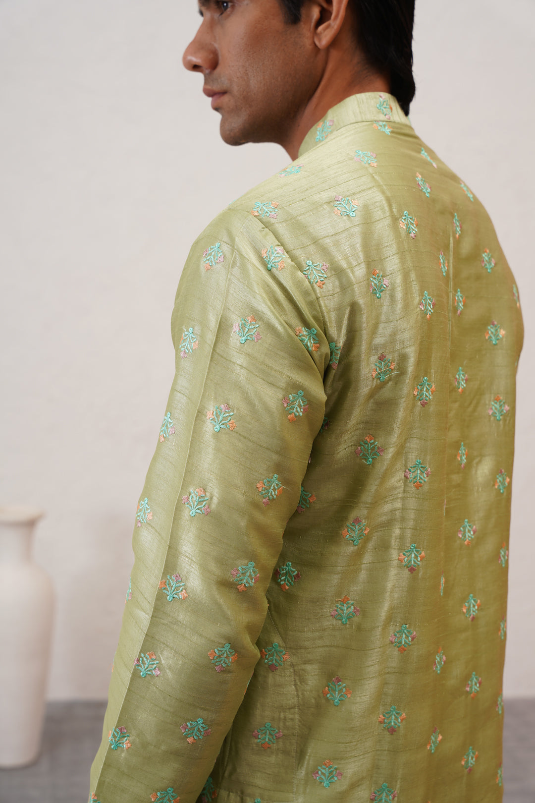 Lime Green Kurta Set