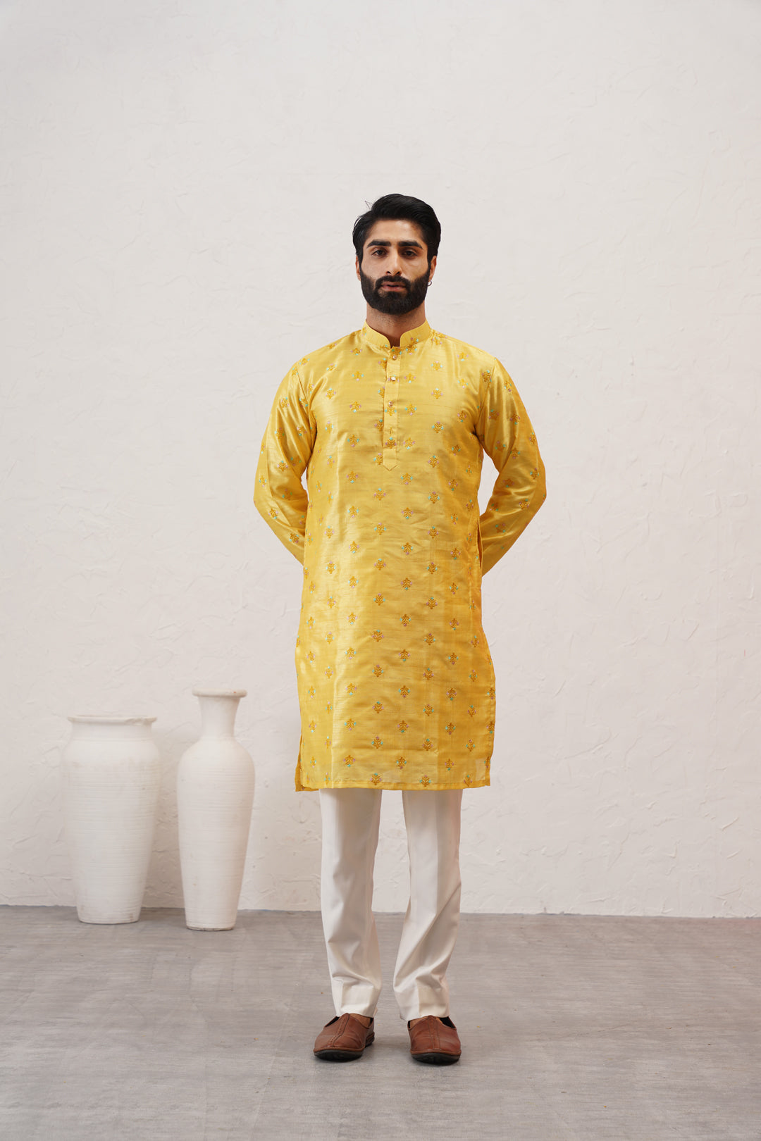 BumbleBee Yellow Kurta Set