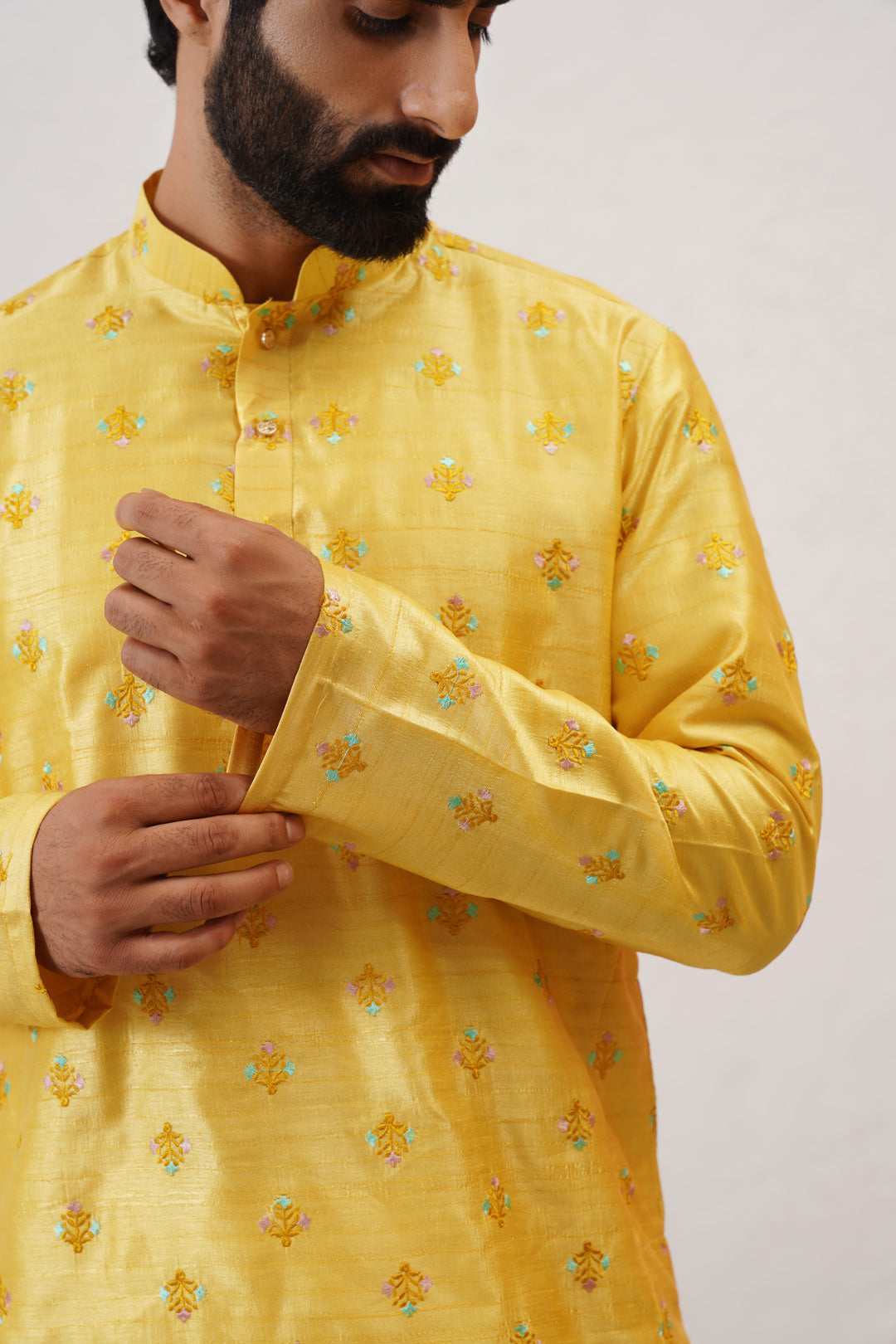 BumbleBee Yellow Kurta Set