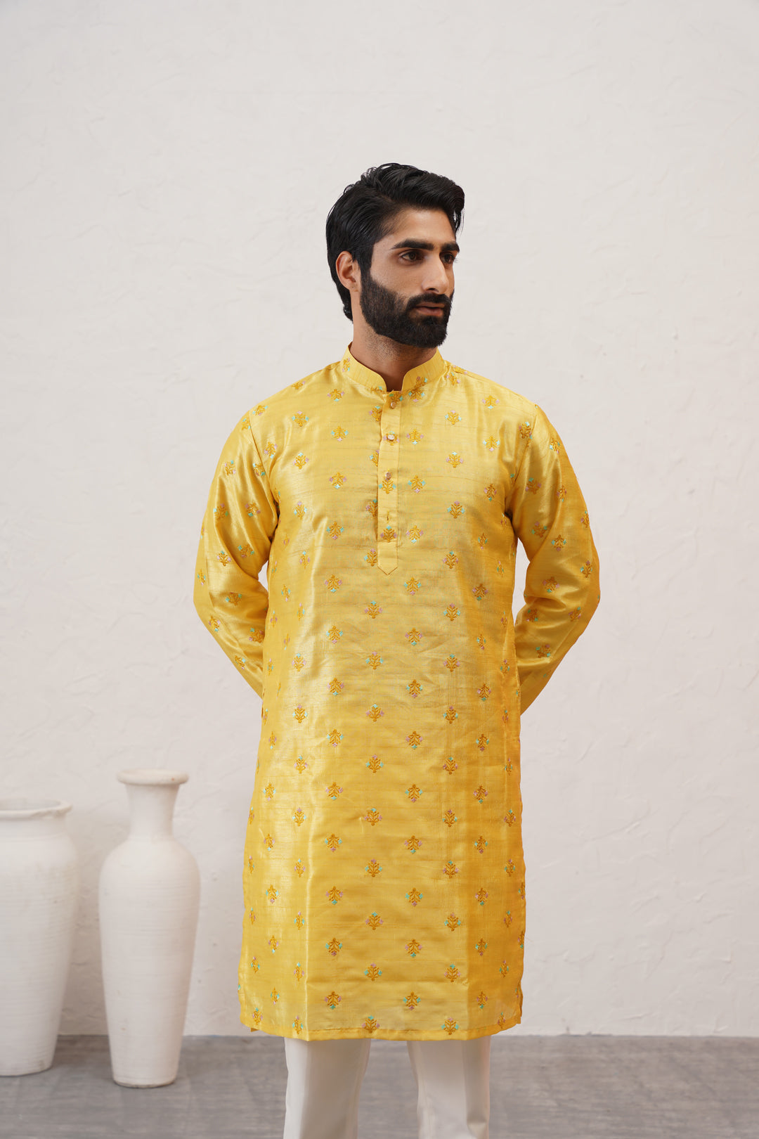 BumbleBee Yellow Kurta Set