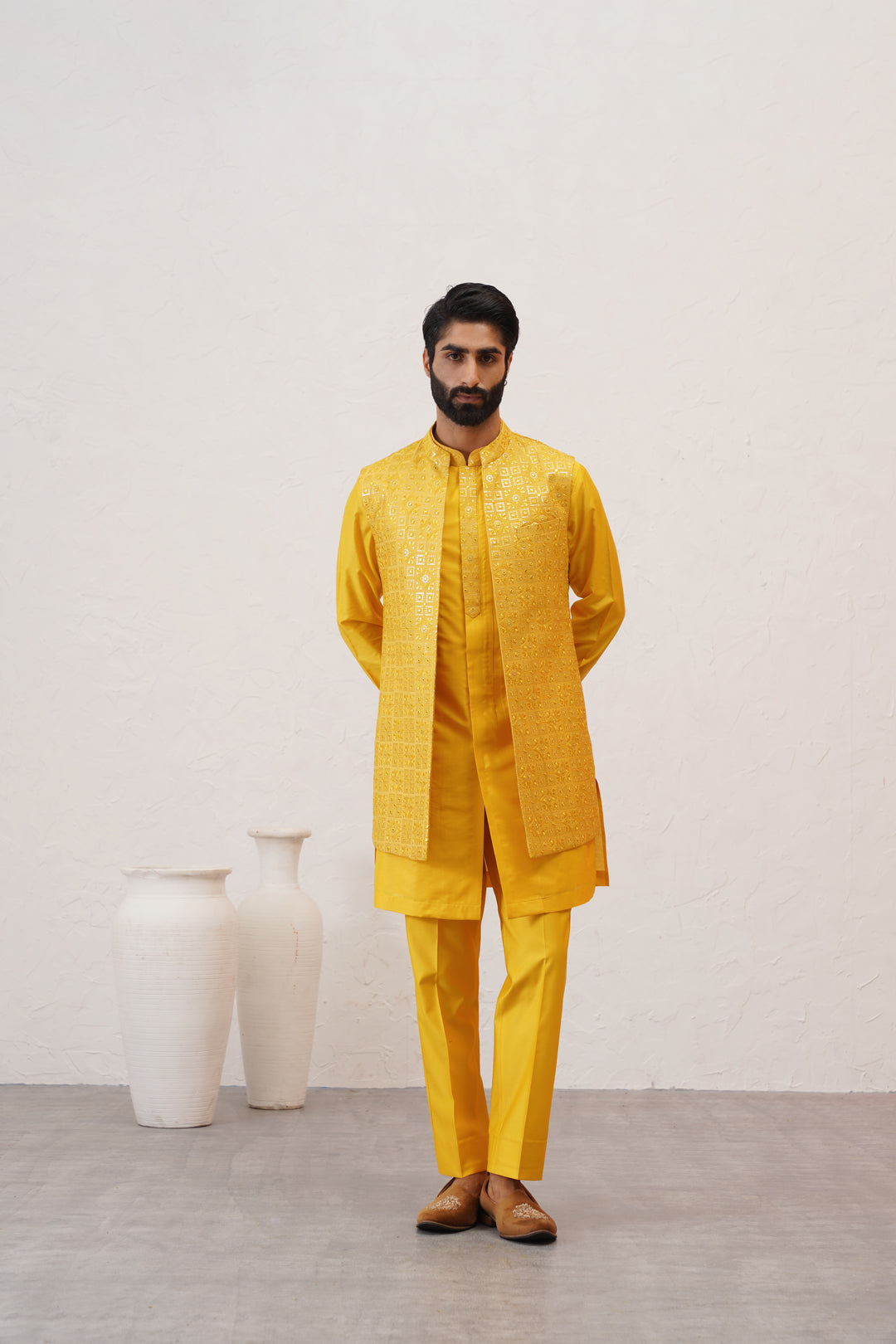 Haldi Sparkles Bundi Set