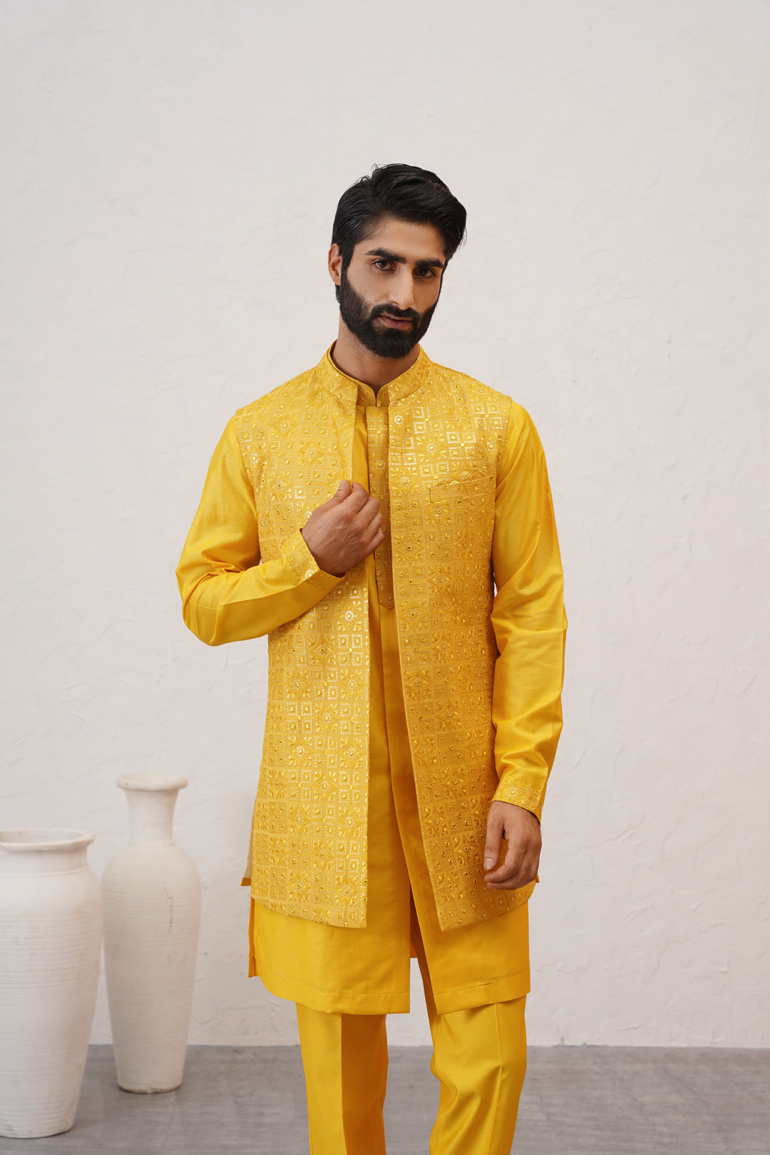 Haldi Sparkles Bundi Set