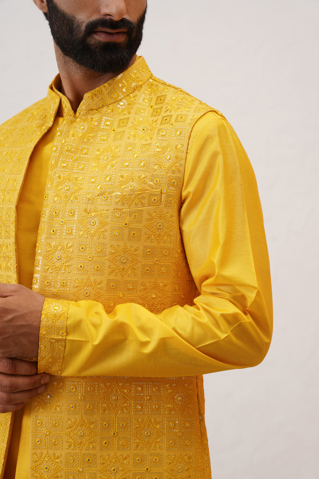 Haldi Sparkles Bundi Set