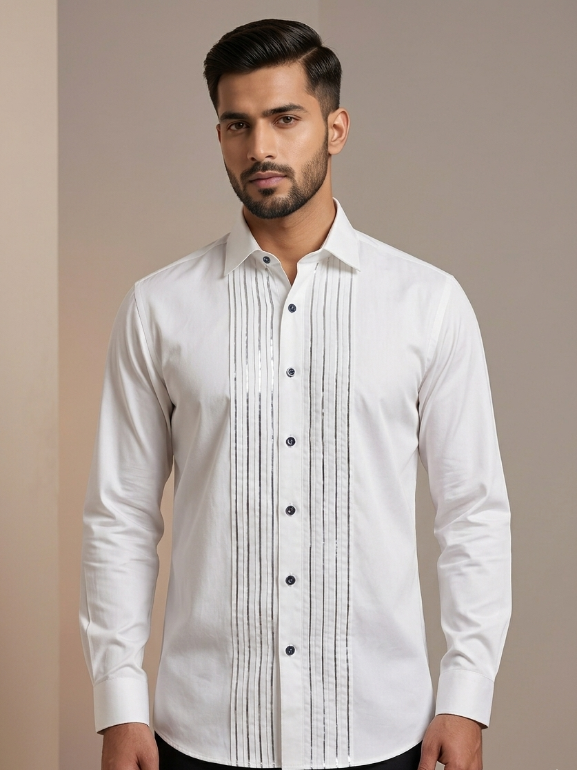 Celeste Line Pintex Shirt