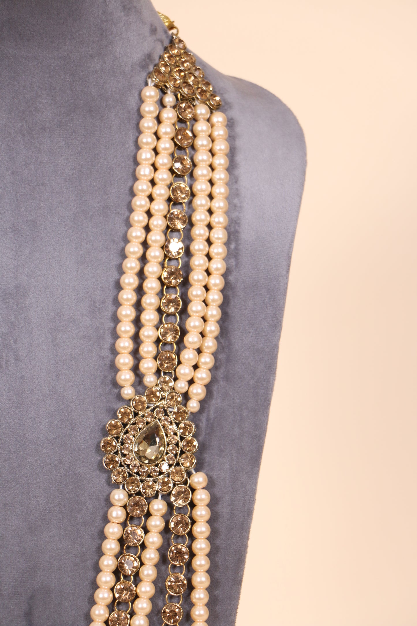 Majestic Gold Kundan Mala