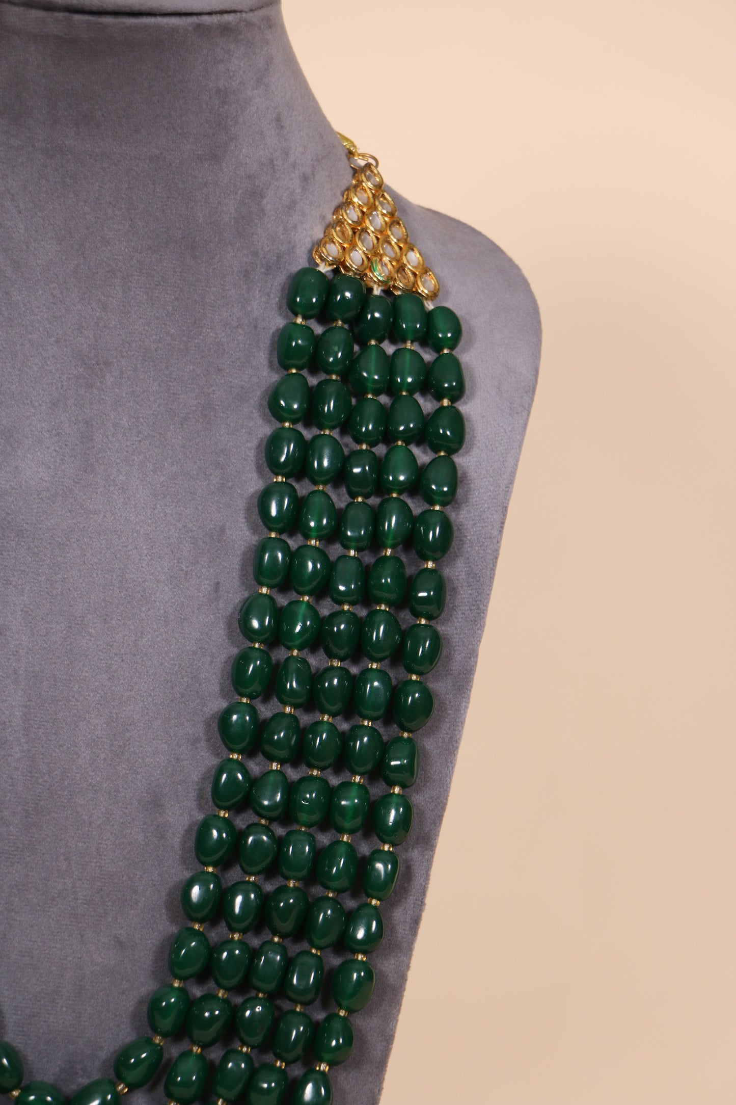 Emerald Green Stone Mala