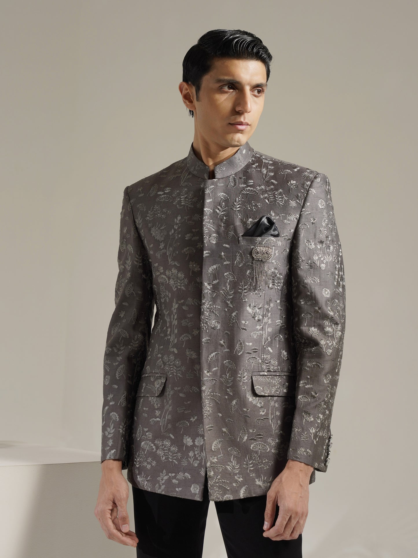 Pebble Grey Jodhpuri