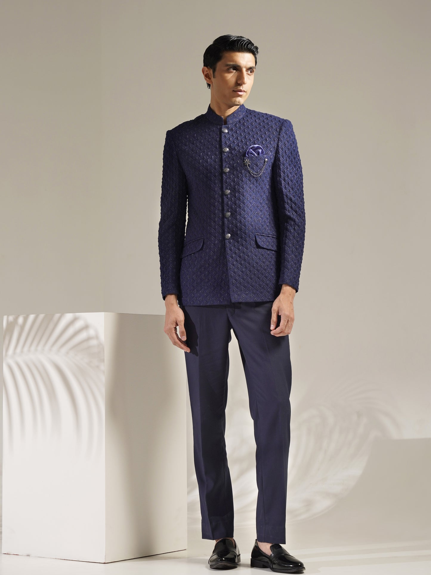 Oxford Blue Jodhpuri