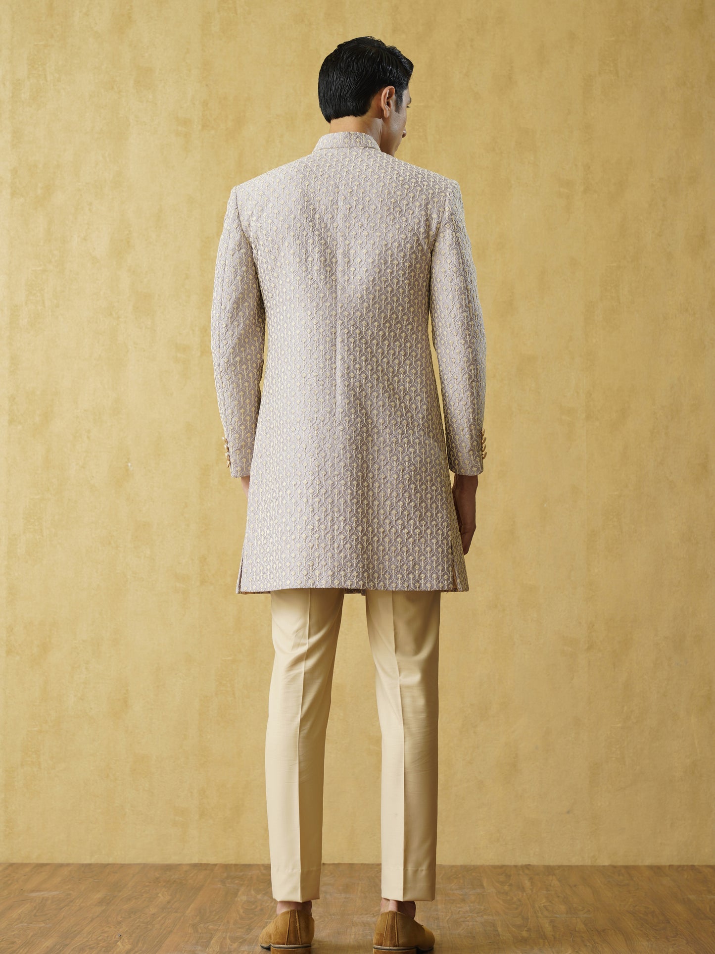 Soft Mauve Indo Western