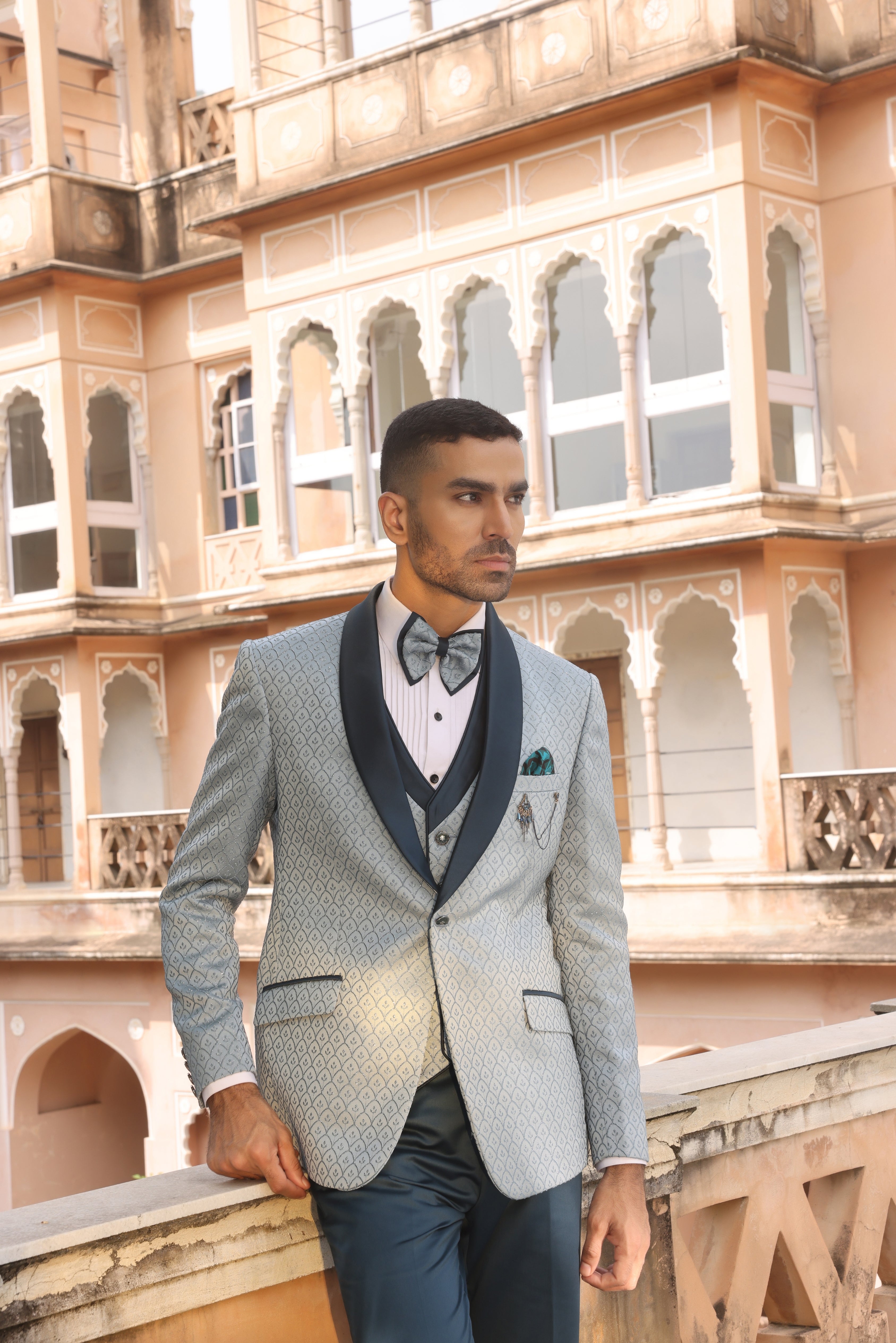 Buy Premium Men's Tuxedos Online Tiffany Blue Tuxedo – Zoop Men