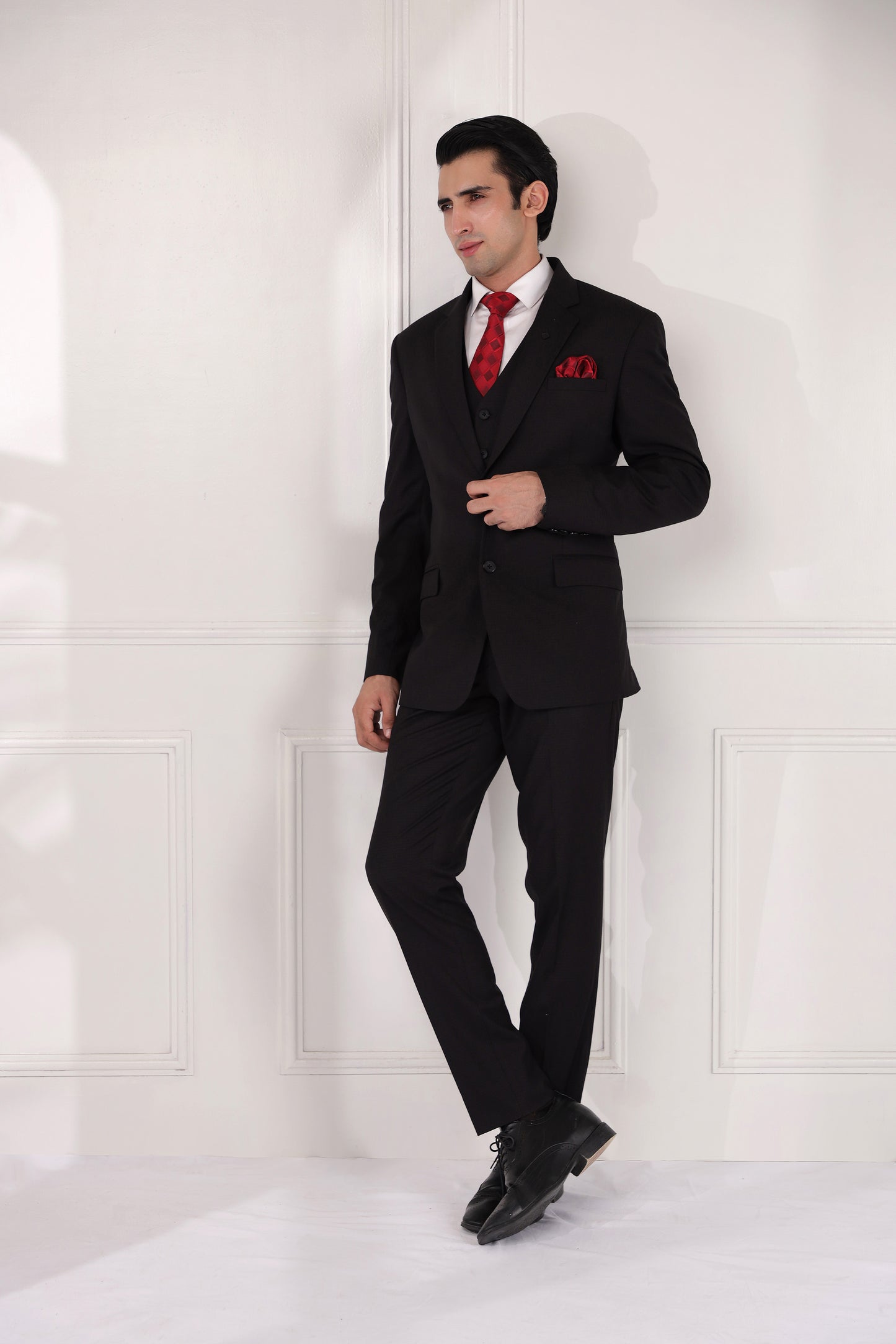 zoop men black suit