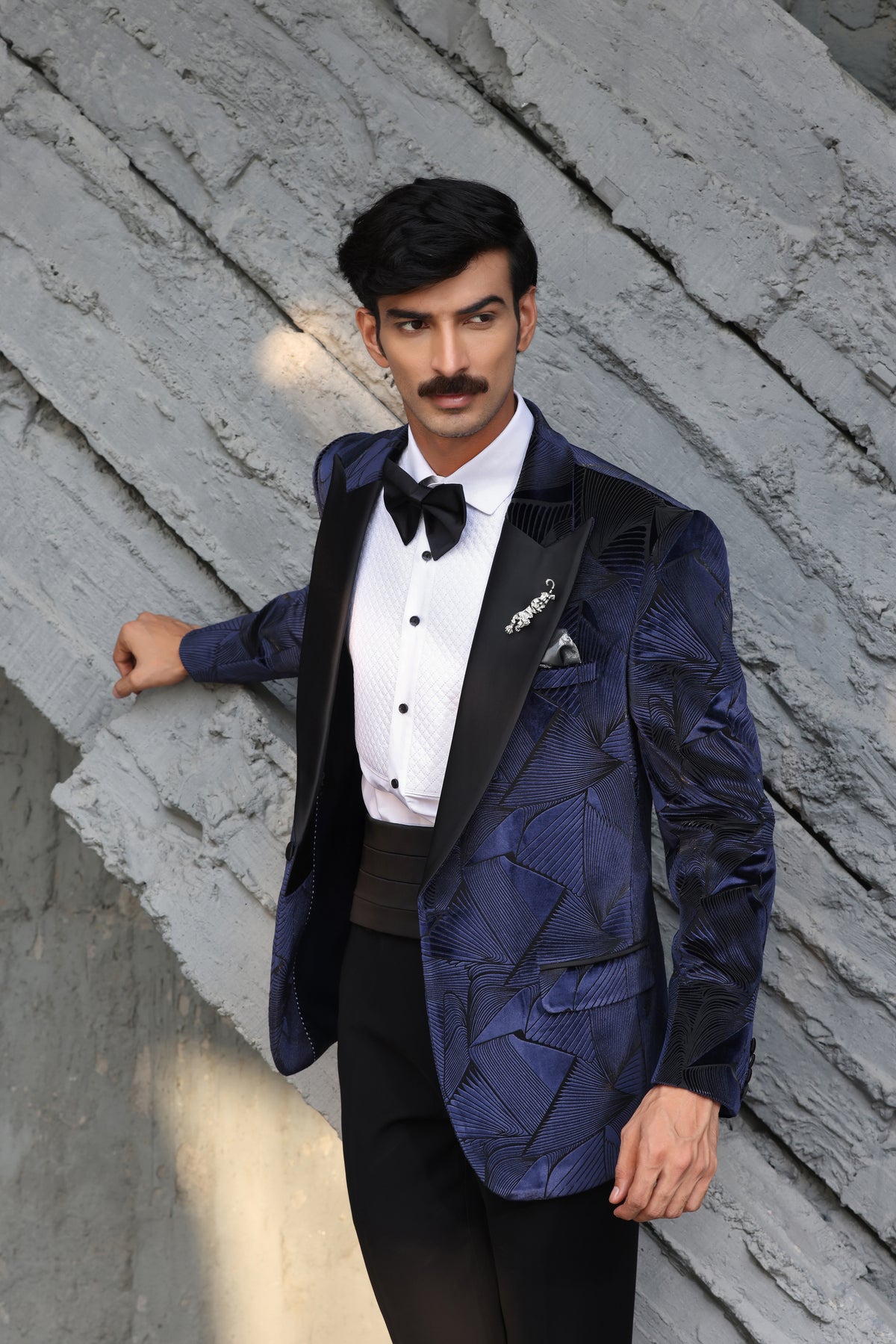 The Blue Monarch Tuxedo
