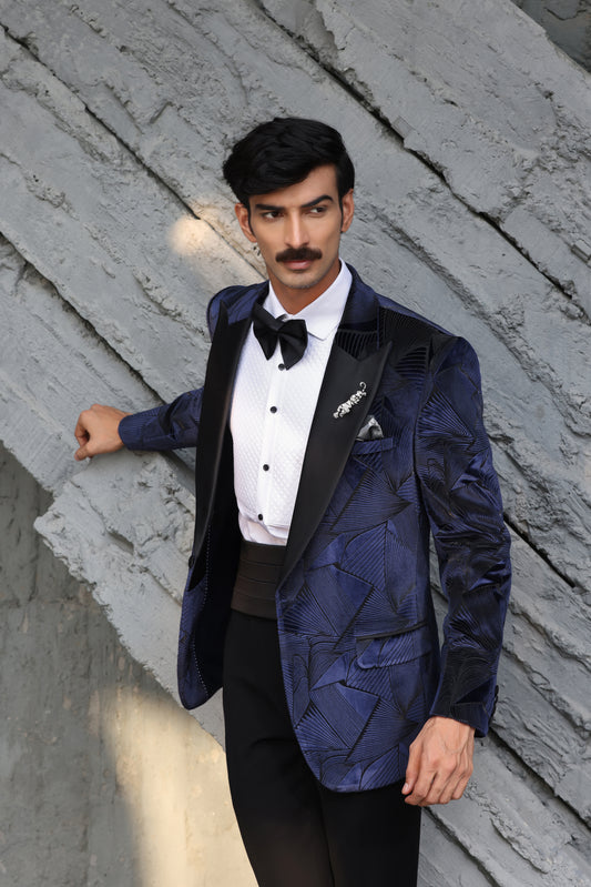 The Blue Monarch Tuxedo