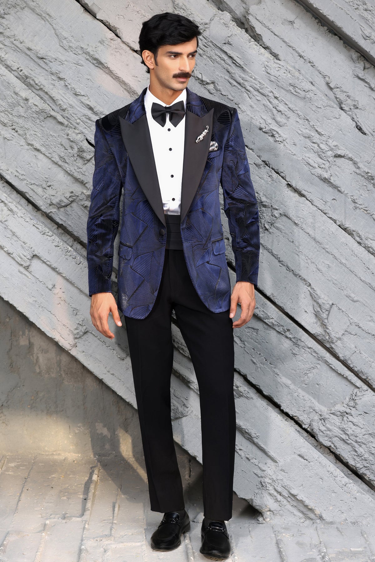 The Blue Monarch Tuxedo