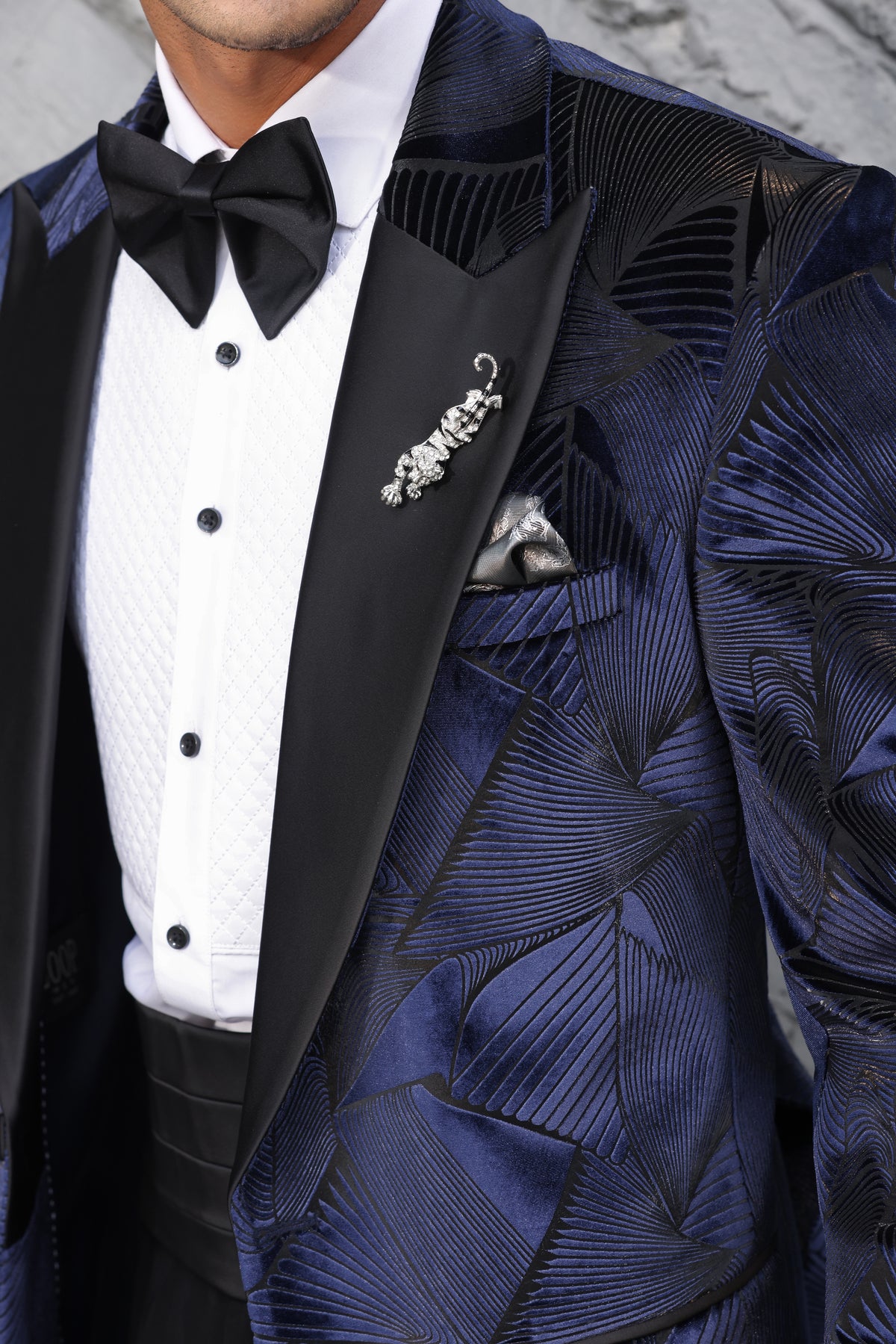 The Blue Monarch Tuxedo