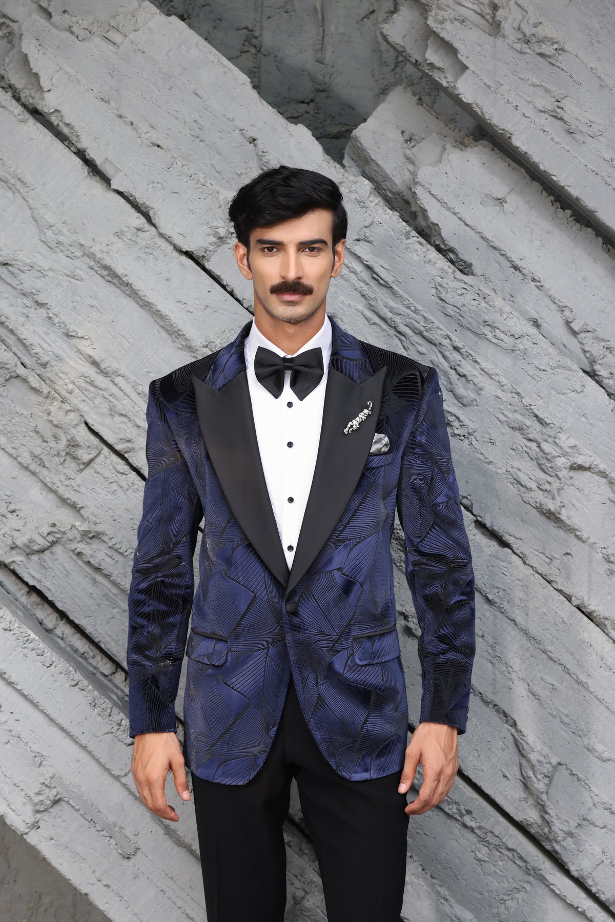 The Blue Monarch Tuxedo
