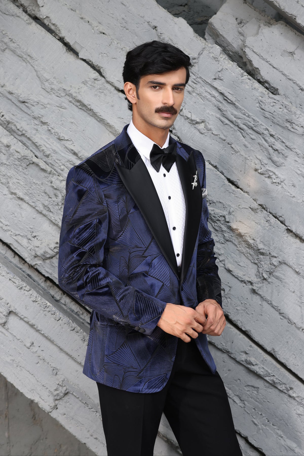 The Blue Monarch Tuxedo