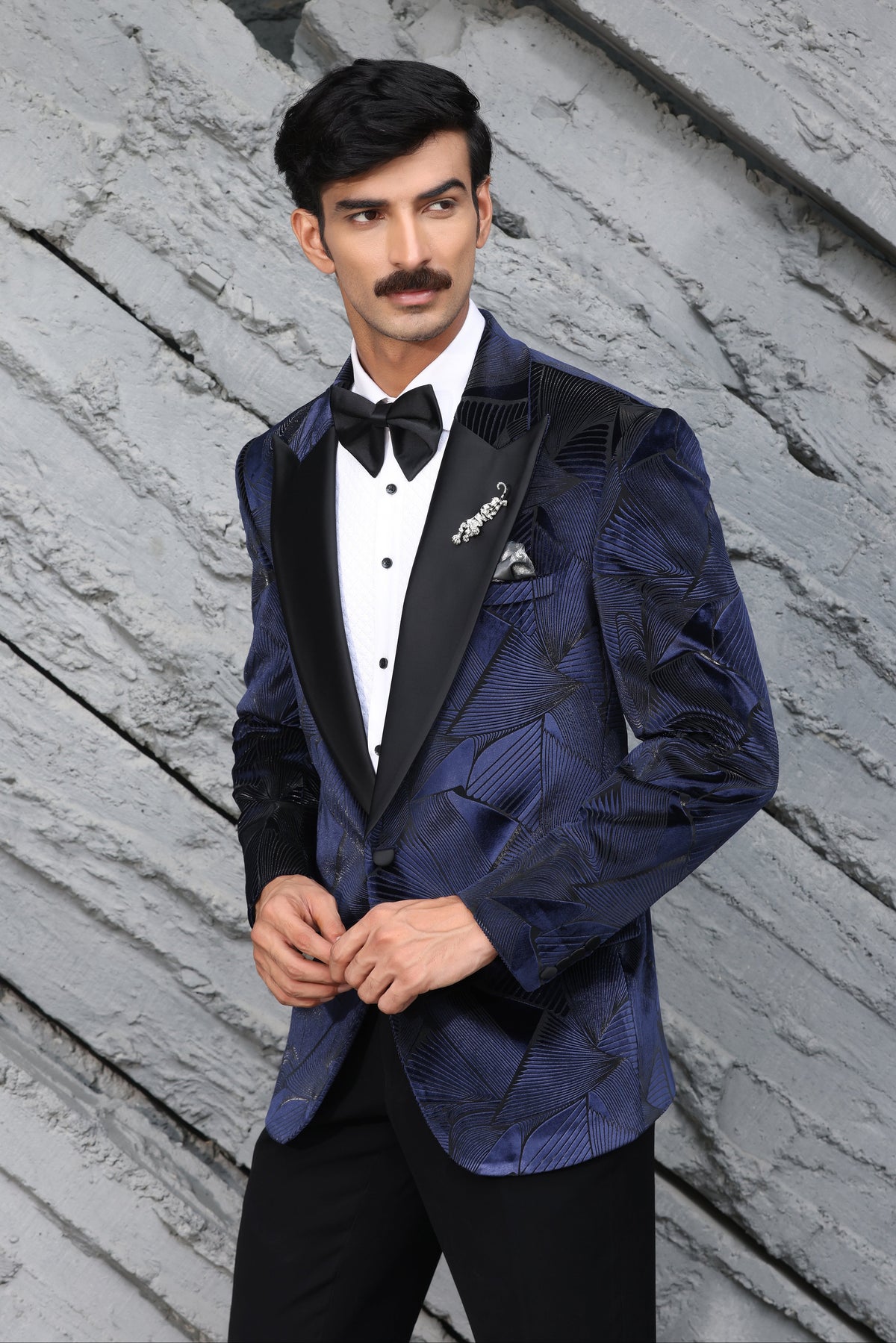 The Blue Monarch Tuxedo