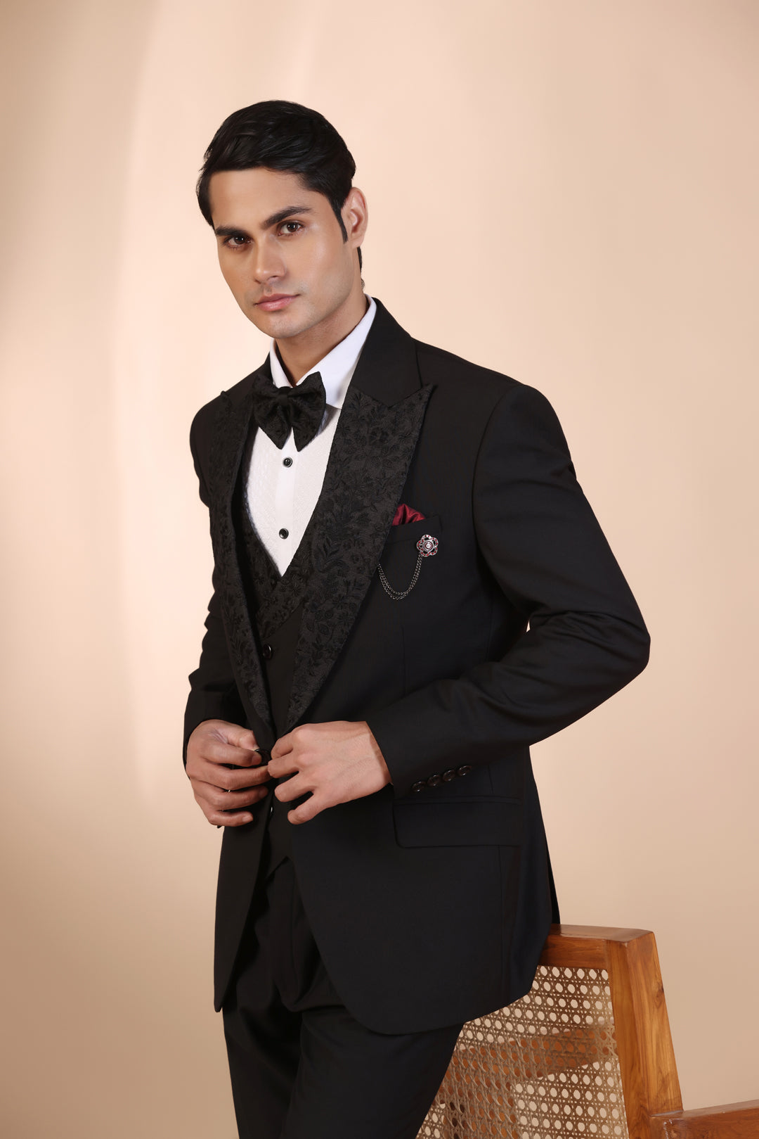 Coal Black Tuxedo Suit