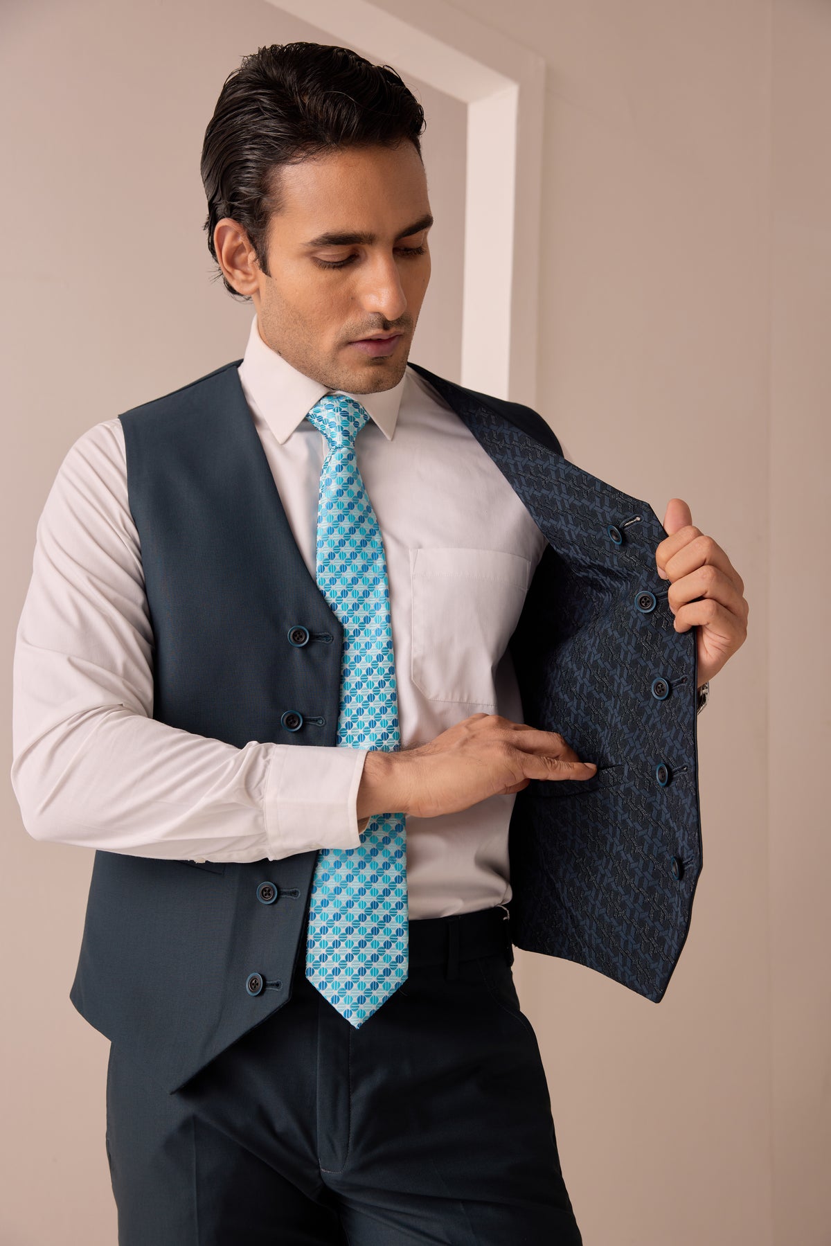Imperial Teal Suit