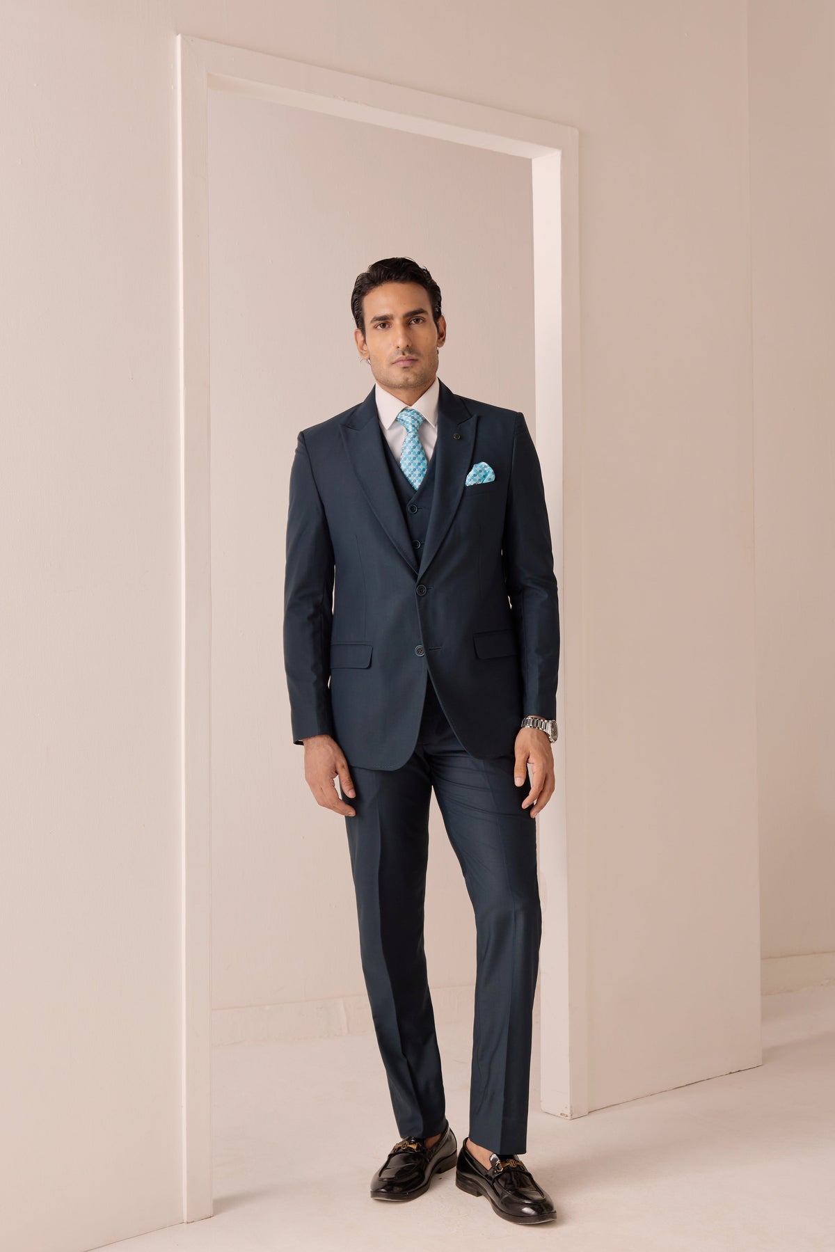 Imperial Teal Suit