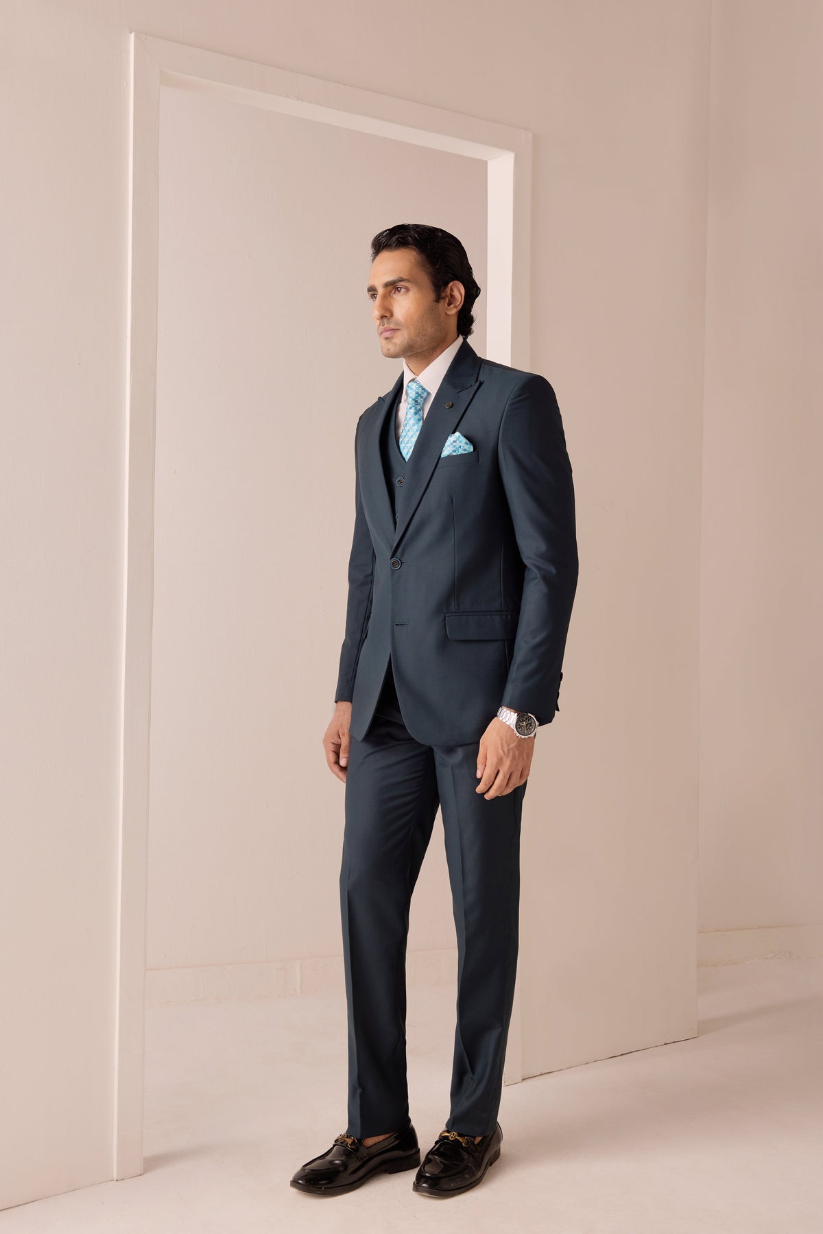Imperial Teal Suit