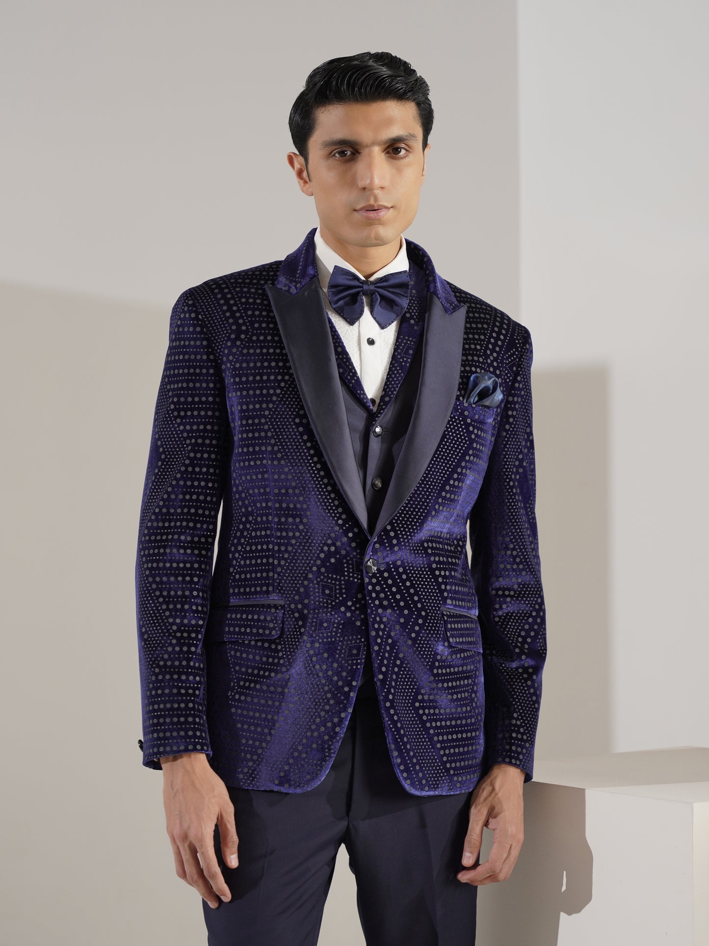 Livid Navy Tuxedo