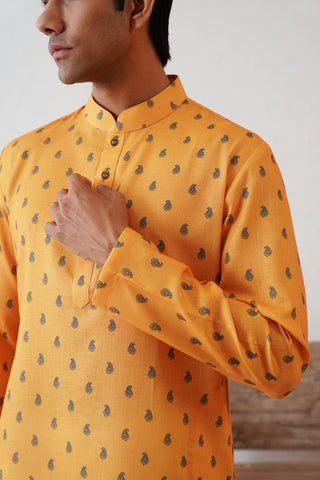 Amber Paisley Kurta Set