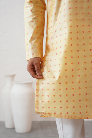 Lime Yellow Kurta Set