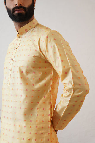 Lime Yellow Kurta Set