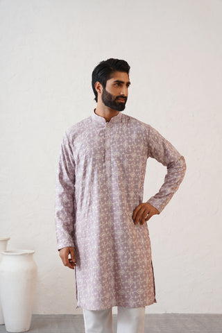 Opera Mauve Kurta Set