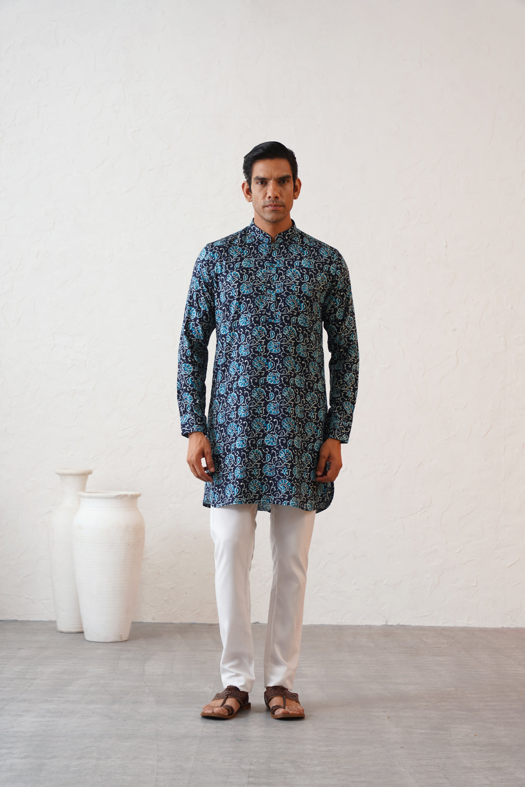 KalamKari Floral Kurta Set