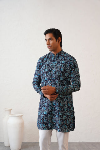 KalamKari Floral Kurta Set