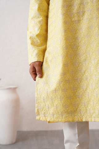 Sunny Silk Kurta Set