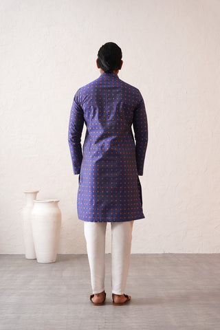 Pacific Blue Kurta Set